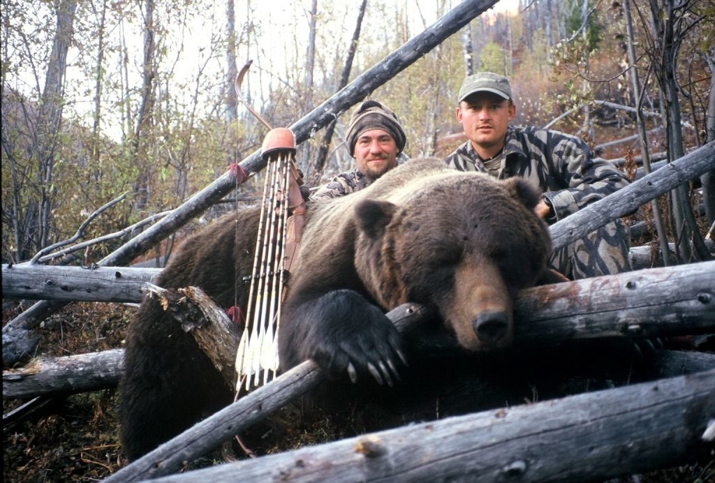 Bryan and Chris with Grizzly