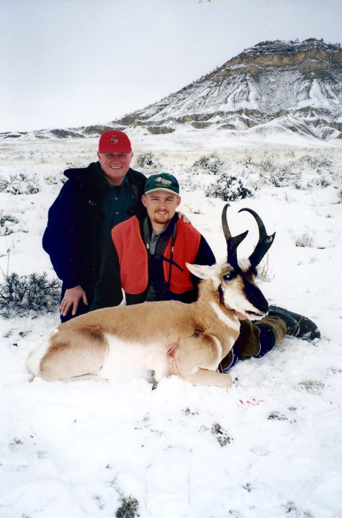 Bryan’s WY Antelope with Dad