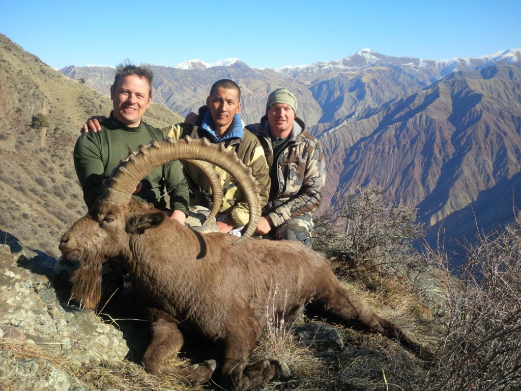 Brett Boyer, Sanjar, Bryan, 44 inch Ibex, Nov. 2015