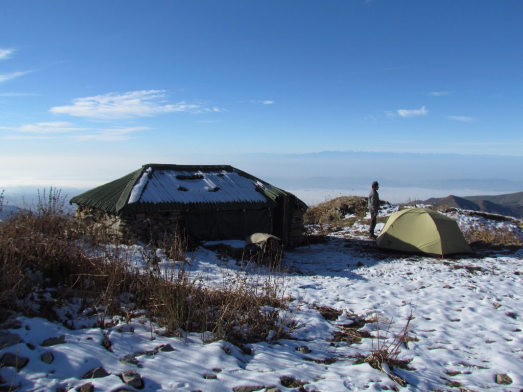 Mountain Hut at 9,000 feet in Azerbaijan