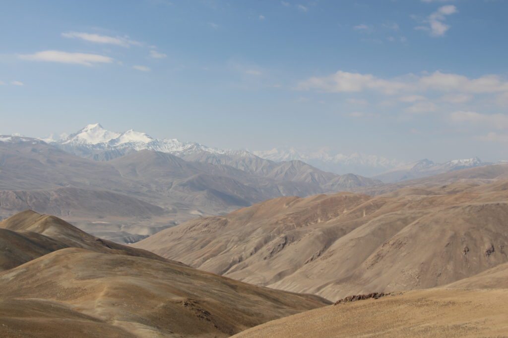 Tajikistan Mountain Scenery in September