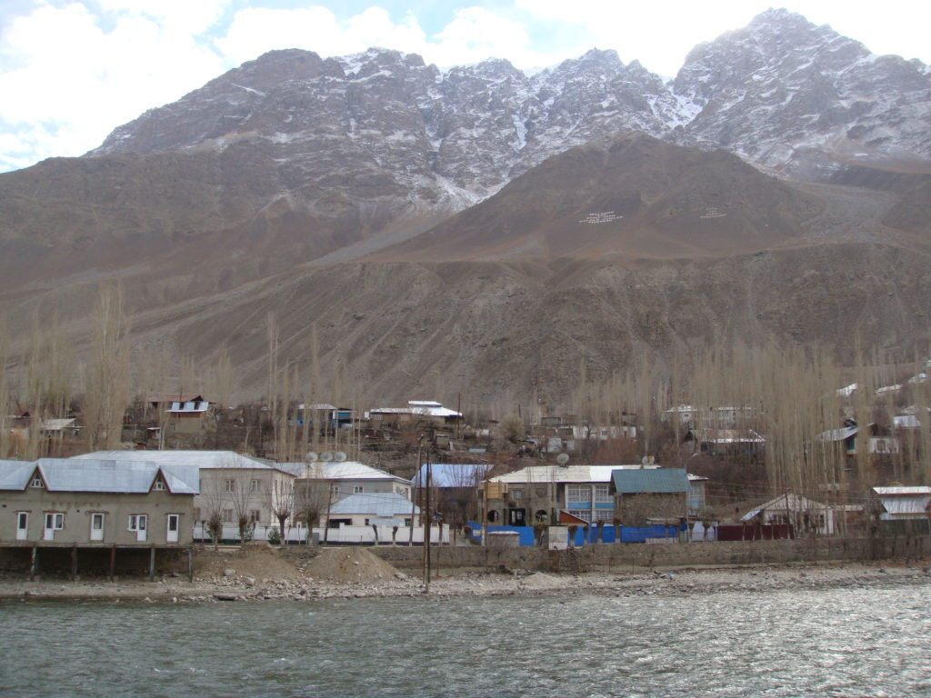 Village in Tajikistan, Dec. 2014