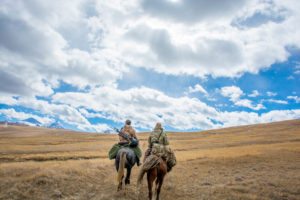 Kyrgyzstan Guides on horses
